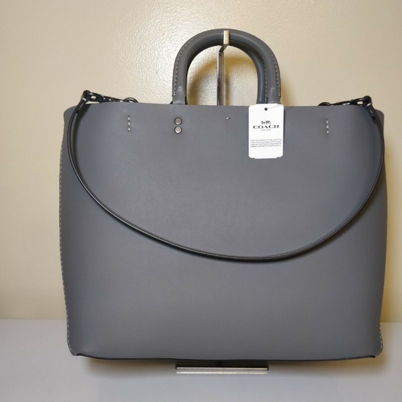 Sold - Coach 1941 Rogue Tote 26886 Heather Grey - Picture 3 of 7